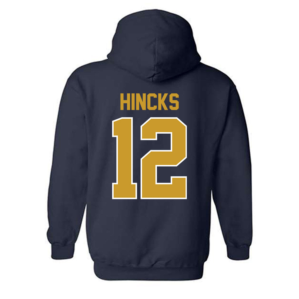 Notre Dame - NCAA Baseball : Connor Hincks - Classic Shersey Hooded Sweatshirt