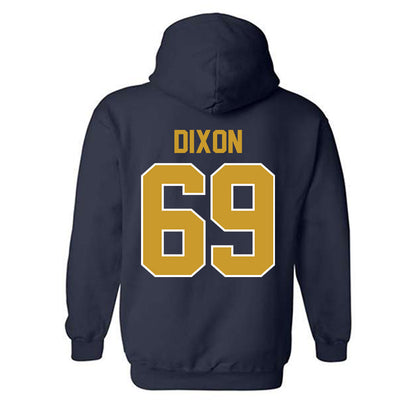 Notre Dame - NCAA Football : Davion Dixon - Classic Shersey Hooded Sweatshirt