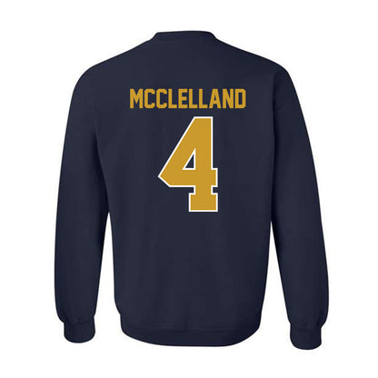Notre Dame - NCAA Women's Lacrosse : Ellie McClelland - Classic Shersey Crewneck Sweatshirt-1