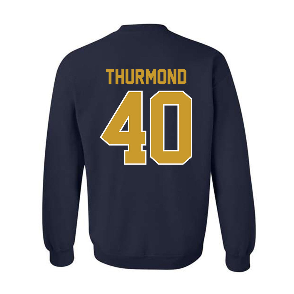 Notre Dame - NCAA Baseball : Eli Thurmond - Classic Shersey Crewneck Sweatshirt-1