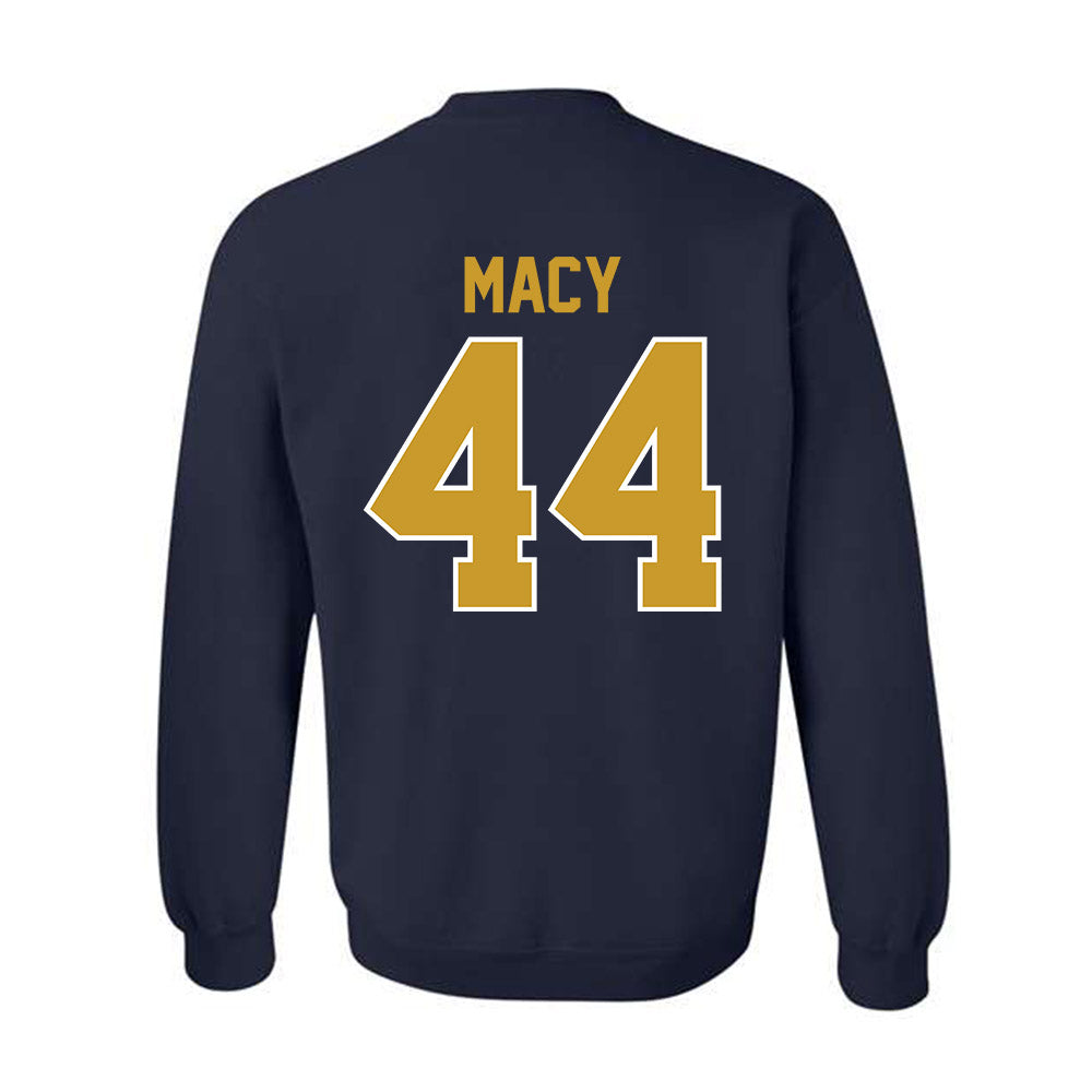 Notre Dame - NCAA Women's Basketball : Leah Macy - Classic Shersey Crewneck Sweatshirt-1