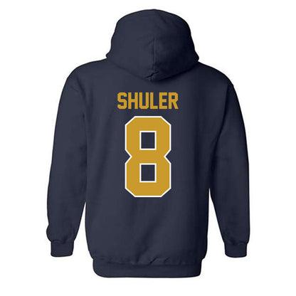 Notre Dame - NCAA Football : Adon Shuler - Classic Shersey Hooded Sweatshirt-1