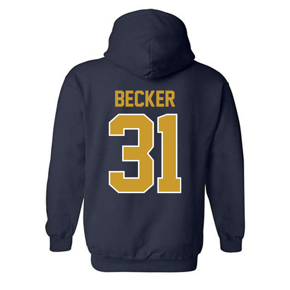  - NCAA Softball : Shannon Becker - Classic Shersey Hooded Sweatshirt-1