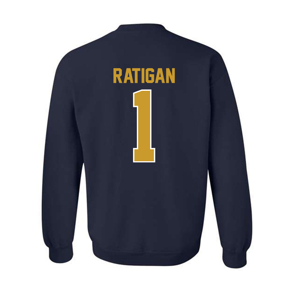 Notre Dame - NCAA Women's Basketball : Kelly Ratigan - Classic Shersey Crewneck Sweatshirt-1