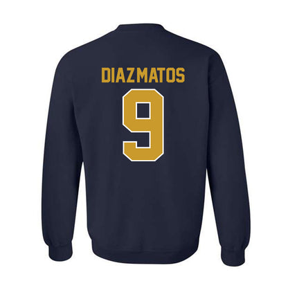Notre Dame - NCAA Men's Lacrosse : Aidan Diaz-Matos - Classic Shersey Crewneck Sweatshirt-1