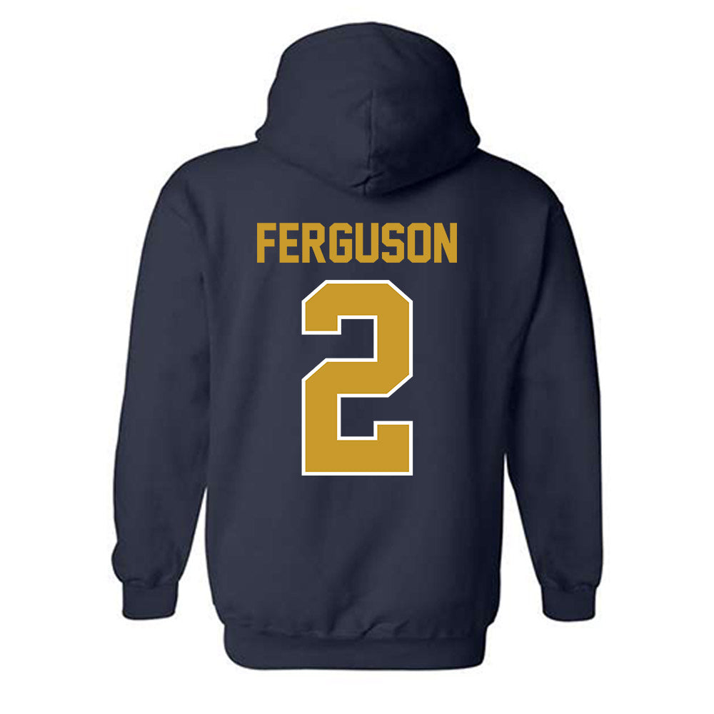 Notre Dame - NCAA Men's Soccer : Mitch Ferguson - Classic Shersey Hooded Sweatshirt-1