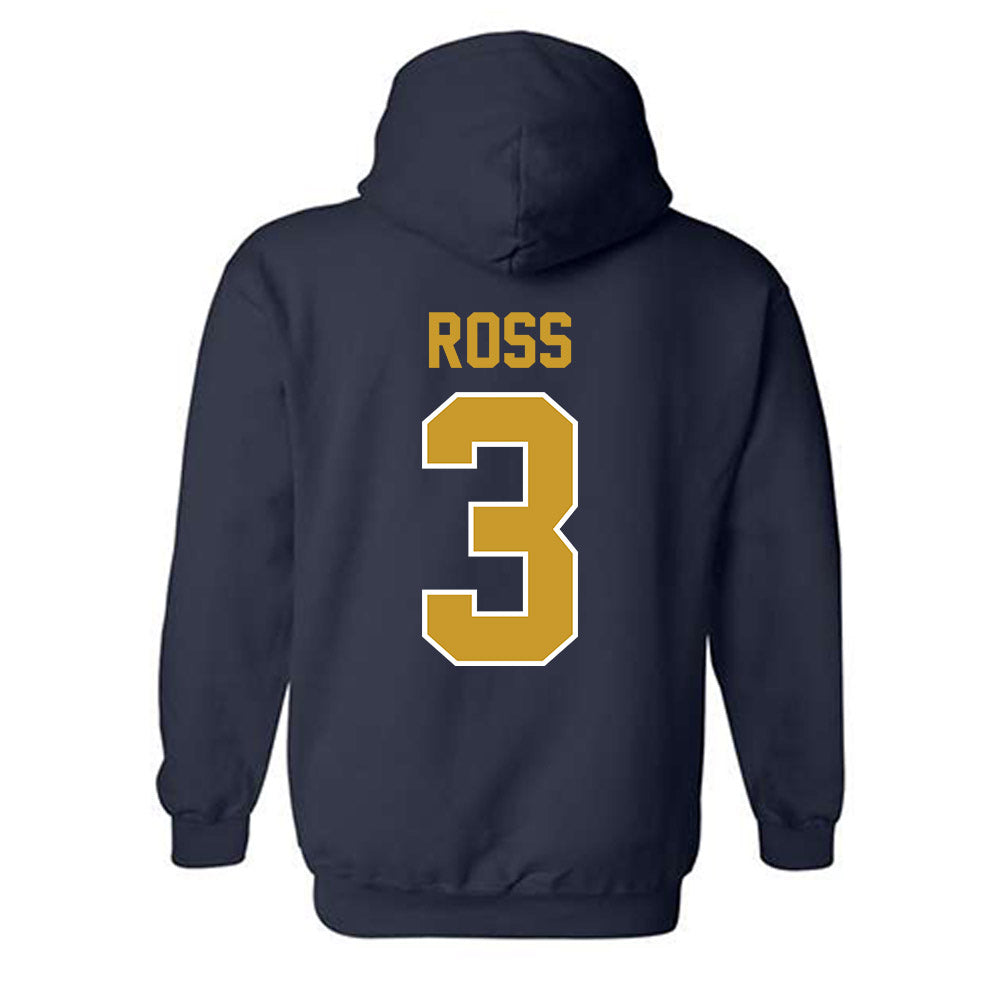 Notre Dame - NCAA Women's Volleyball : Avery Ross - Classic Shersey Hooded Sweatshirt