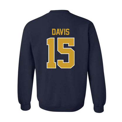 Notre Dame - NCAA Men's Lacrosse : Anderson Davis - Classic Shersey Crewneck Sweatshirt-1