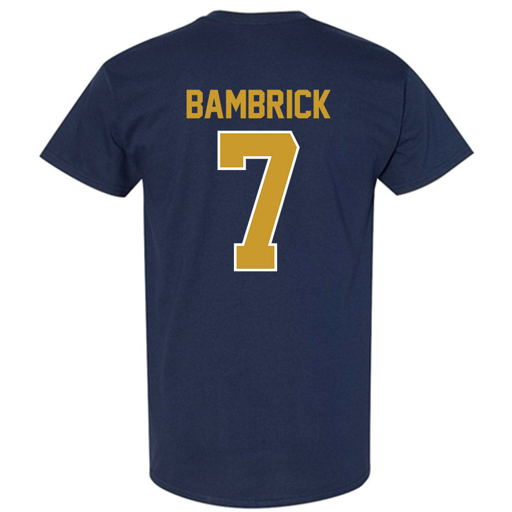 Notre Dame - NCAA Men's Lacrosse : Joey Bambrick - Classic Shersey T-Shirt-1