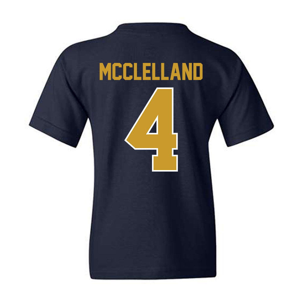 Notre Dame - NCAA Women's Lacrosse : Ellie McClelland - Classic Shersey Youth T-Shirt-1