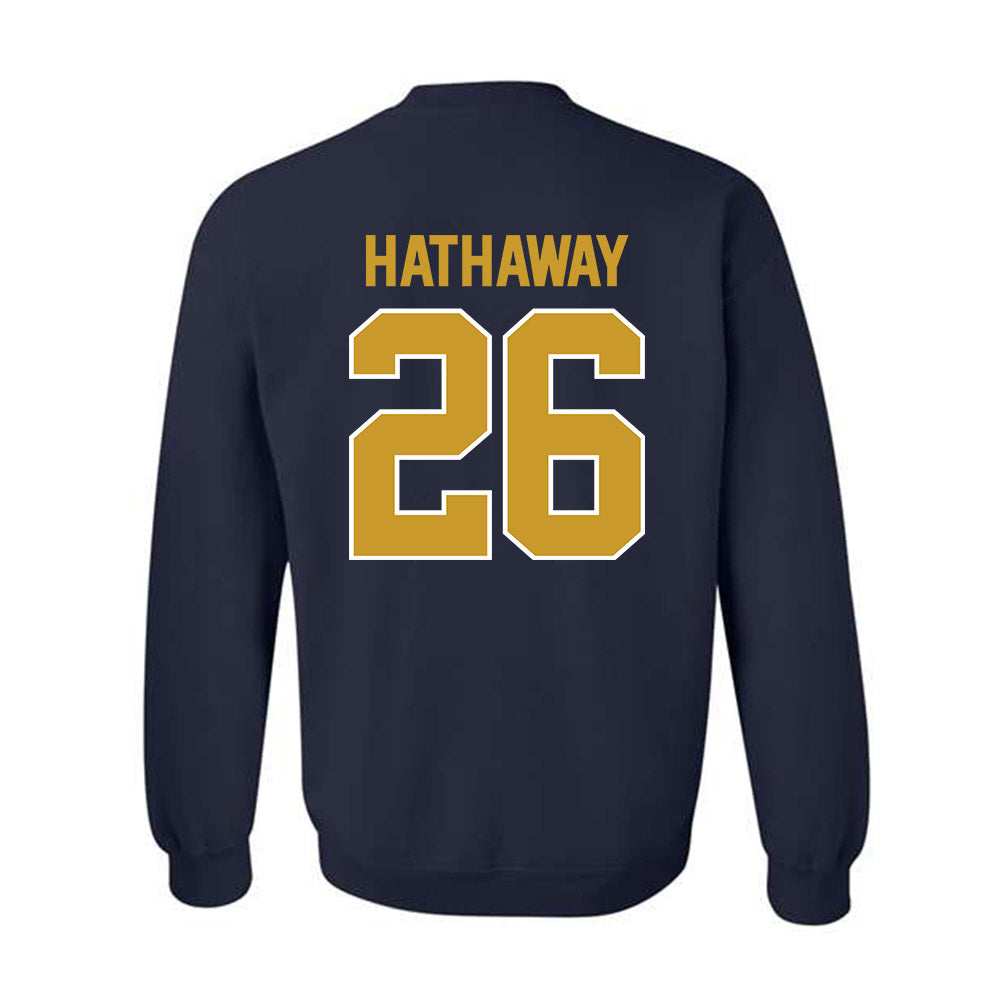  - NCAA Women's Soccer : Melinda Hathaway - Classic Shersey Crewneck Sweatshirt-1