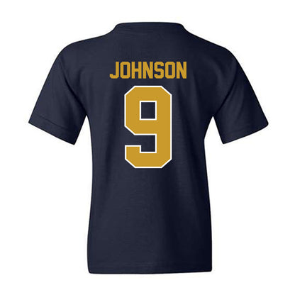 Notre Dame - NCAA Football : Brauntae Johnson - Classic Shersey Youth T-Shirt-1
