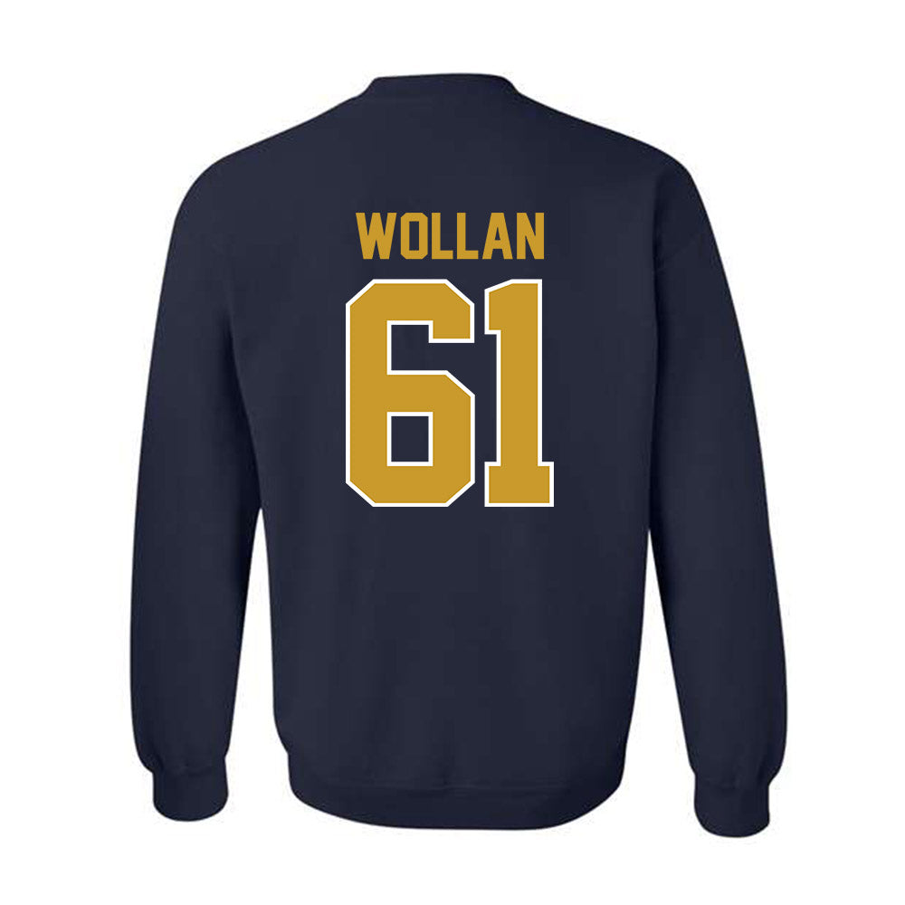 Notre Dame - NCAA Football : Robbie Wollan - Classic Shersey Crewneck Sweatshirt-1