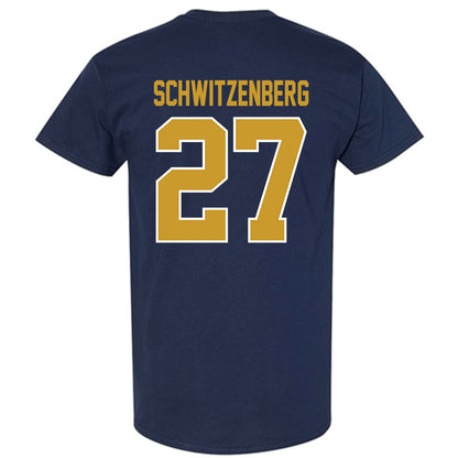 Notre Dame - NCAA Men's Lacrosse : Nate Schwitzenberg - Classic Shersey T-Shirt-1