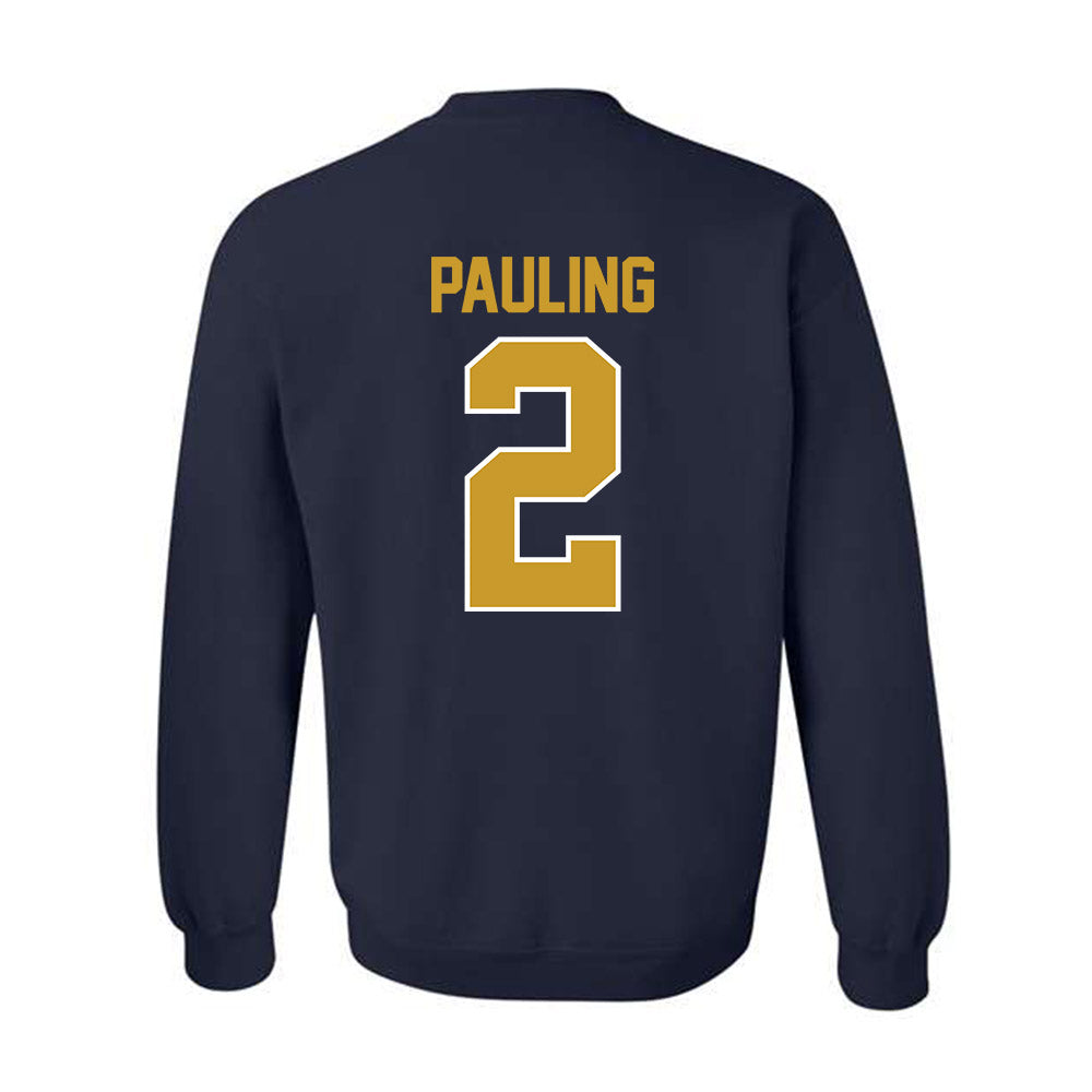 Notre Dame - NCAA Football : William Pauling - Classic Shersey Crewneck Sweatshirt-1