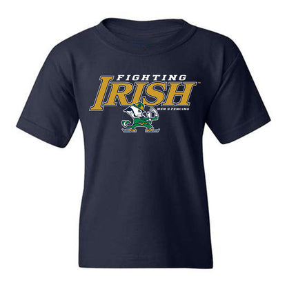 Notre Dame - NCAA Men's Fencing : Dylan Hooshi - Classic Shersey Youth T-Shirt