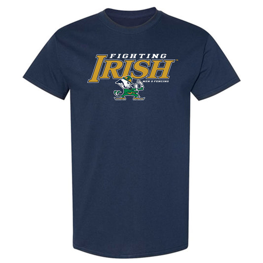 Notre Dame - NCAA Men's Fencing : Ethan Augustine - Classic Shersey T-Shirt