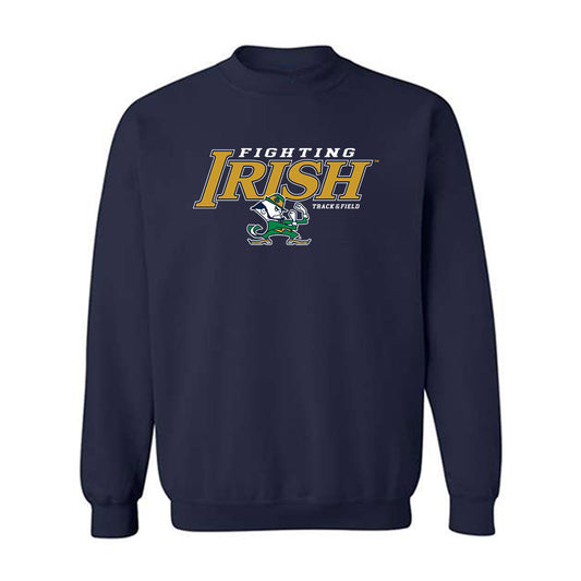 Notre Dame - NCAA Men's Track & Field : Noah Nielson - Classic Shersey Crewneck Sweatshirt