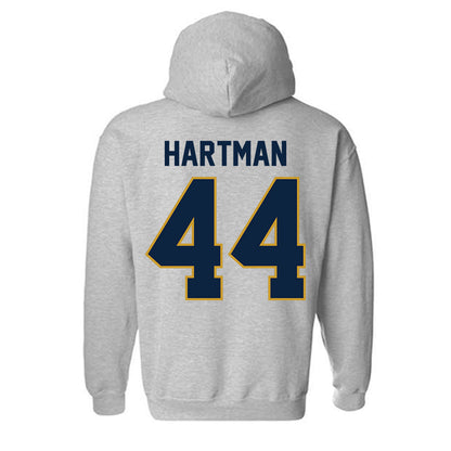 Notre Dame - NCAA Baseball : Trent Hartman - Classic Shersey Hooded Sweatshirt-3