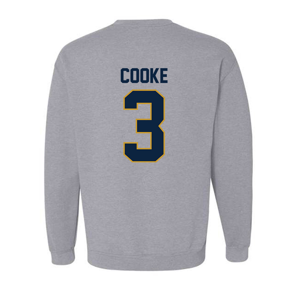 Notre Dame - NCAA Men's Lacrosse : Declan Cooke - Classic Shersey Crewneck Sweatshirt-1