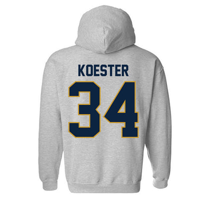 Notre Dame - NCAA Baseball : Brady Koester - Classic Shersey Hooded Sweatshirt-2