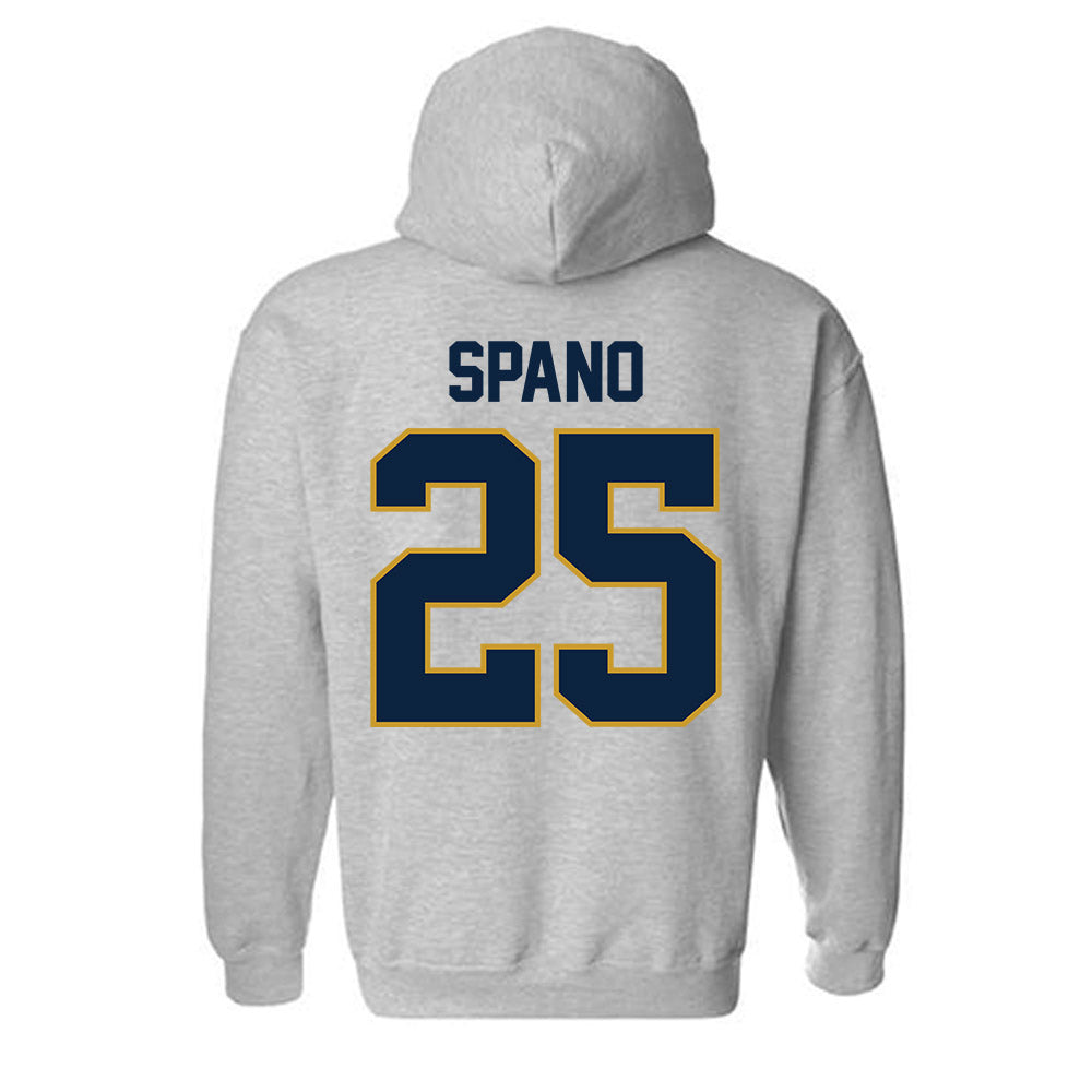 Notre Dame - NCAA Men's Lacrosse : Tyler Spano - Classic Shersey Hooded Sweatshirt-2