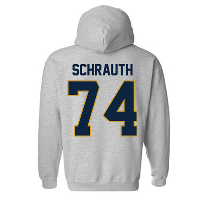 Notre Dame - NCAA Football : Billy Schrauth - Classic Shersey Hooded Sweatshirt-2