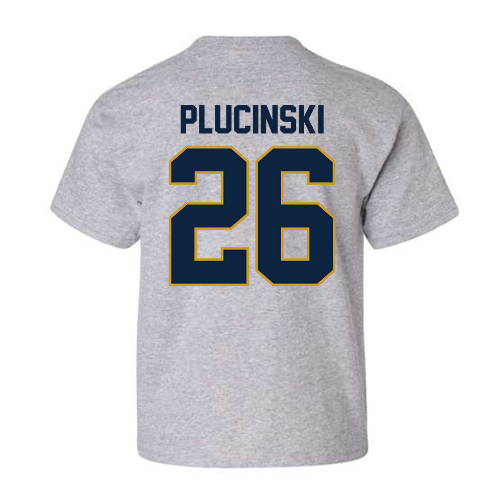 Notre Dame - NCAA Men's Ice Hockey : Zach Plucinski - Classic Shersey Youth T-Shirt