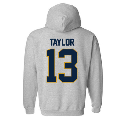 Notre Dame - NCAA Men's Lacrosse : Jake Taylor - Classic Shersey Hooded Sweatshirt-2