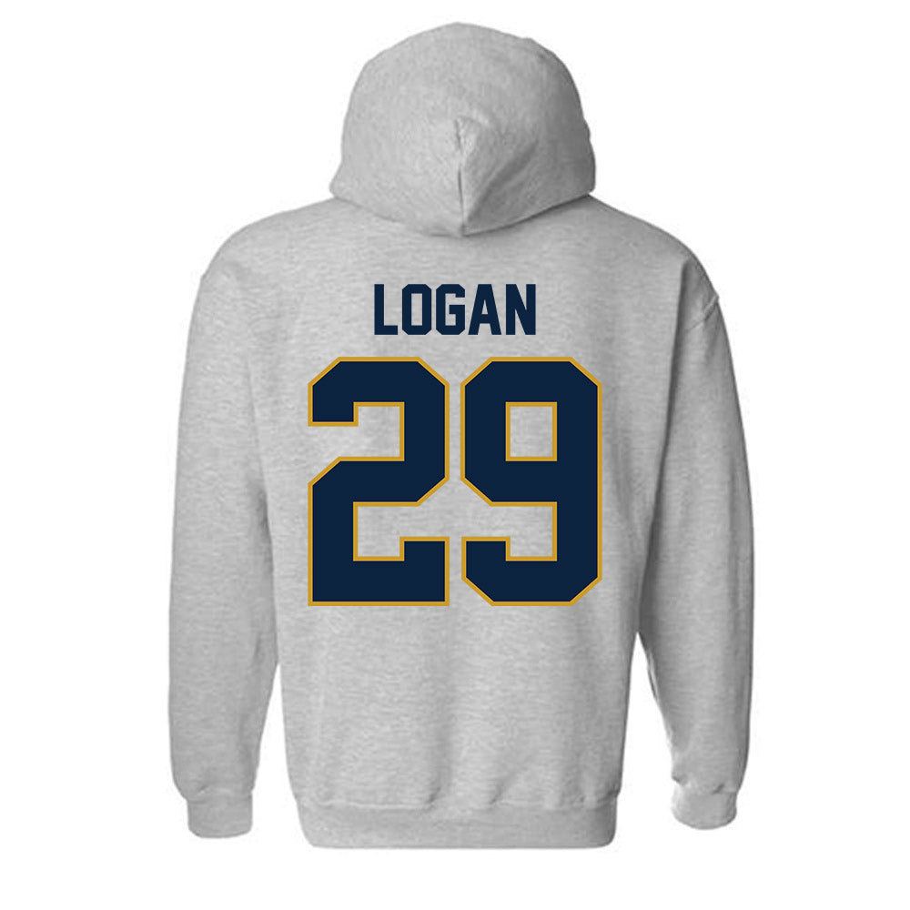 Notre Dame - NCAA Football : Brandon Logan - Classic Shersey Hooded Sweatshirt-3