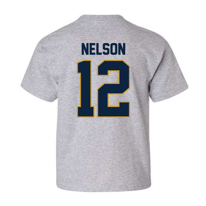 Notre Dame - NCAA Men's Ice Hockey : Henry Nelson - Classic Shersey Youth T-Shirt