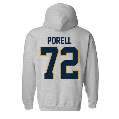 Notre Dame - NCAA Men's Lacrosse : Thomas Porell - Classic Shersey Hooded Sweatshirt-2