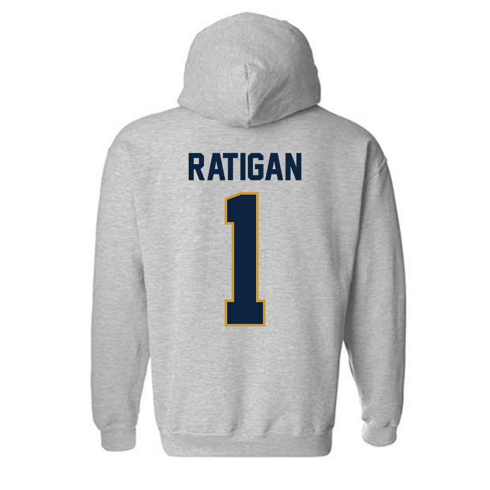 Notre Dame - NCAA Women's Basketball : Kelly Ratigan - Classic Shersey Hooded Sweatshirt-2