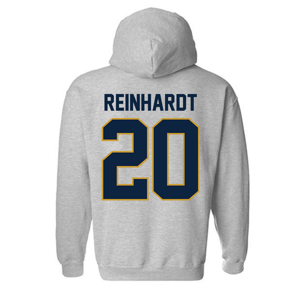 Notre Dame - NCAA Men's Lacrosse : Chris Reinhardt - Classic Shersey Hooded Sweatshirt-3