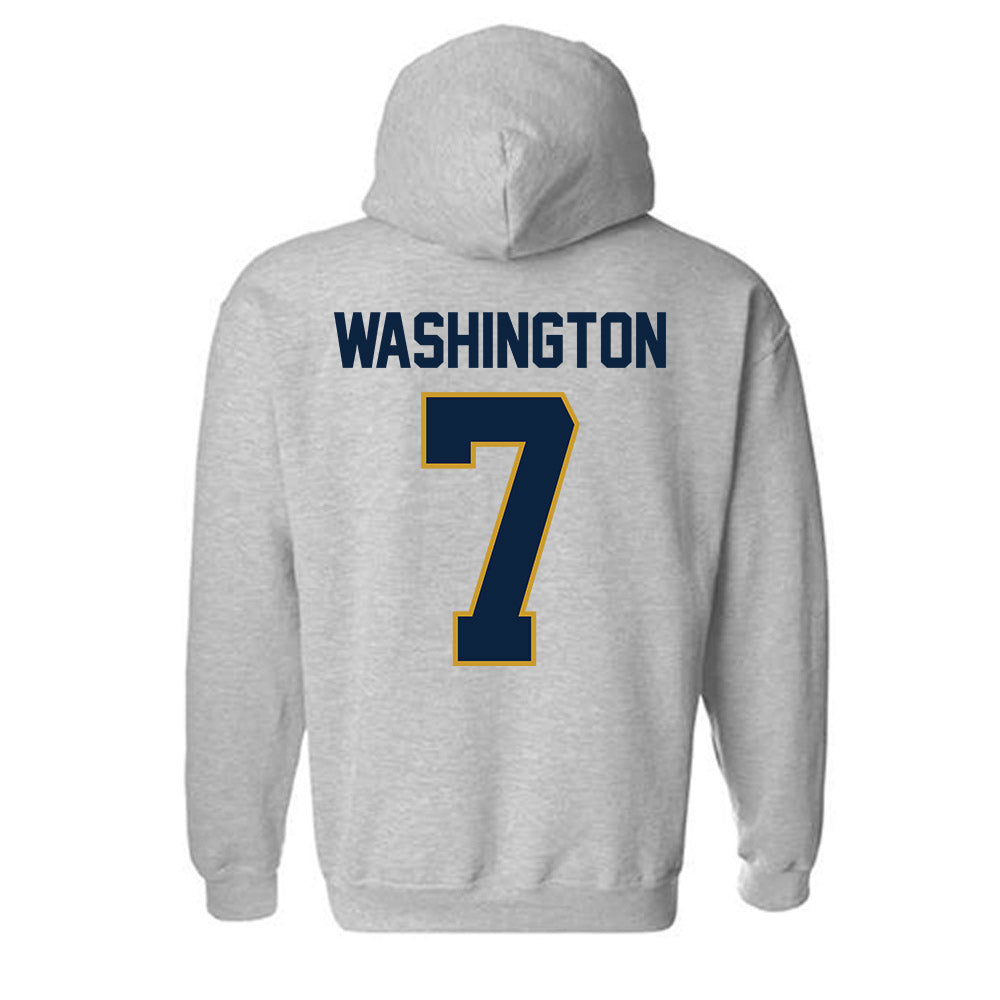 Notre Dame - NCAA Football : Tyrus Washington - Classic Shersey Hooded Sweatshirt-2
