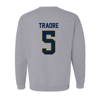 Notre Dame - NCAA Football : Boubacar Traore - Classic Shersey Crewneck Sweatshirt-1