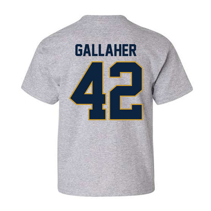 Notre Dame - NCAA Men's Lacrosse : Christian Gallaher - Classic Shersey Youth T-Shirt-1