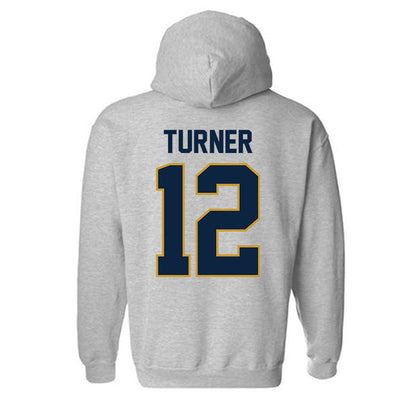 Notre Dame - NCAA Women's Soccer : Kiki Turner - Classic Shersey Hooded Sweatshirt-3