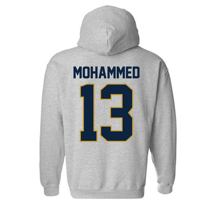 Notre Dame - NCAA Men's Basketball : Sir Mohammed - Classic Shersey Hooded Sweatshirt-2