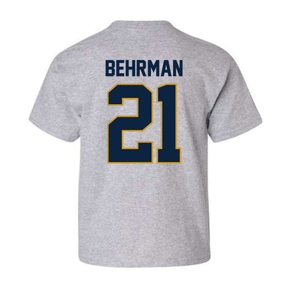 Notre Dame - NCAA Men's Lacrosse : Brock Behrman - Classic Shersey Youth T-Shirt