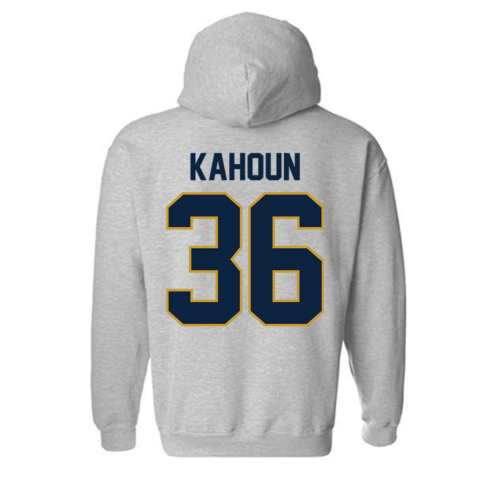 Notre Dame - NCAA Football : Bodie Kahoun - Classic Shersey Hooded Sweatshirt-3