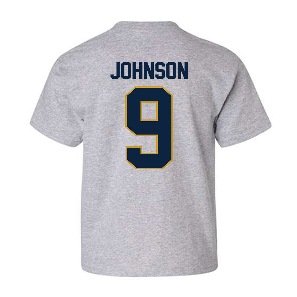 Notre Dame - NCAA Football : Brauntae Johnson - Classic Shersey Youth T-Shirt-1