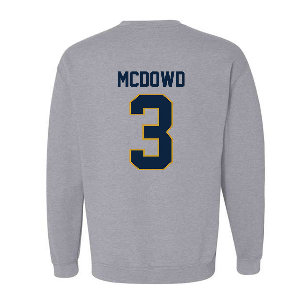 Notre Dame - NCAA Men's Soccer : Sean McDowd - Classic Shersey Crewneck Sweatshirt-1