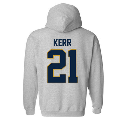 Notre Dame - NCAA Men's Ice Hockey : Jaedon Kerr - Classic Shersey Hooded Sweatshirt-1