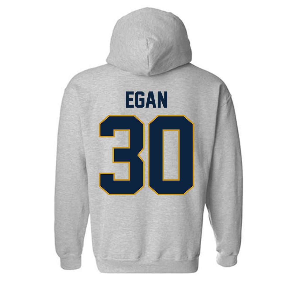 Notre Dame - NCAA Men's Soccer : Liam Egan - Classic Shersey Hooded Sweatshirt-3