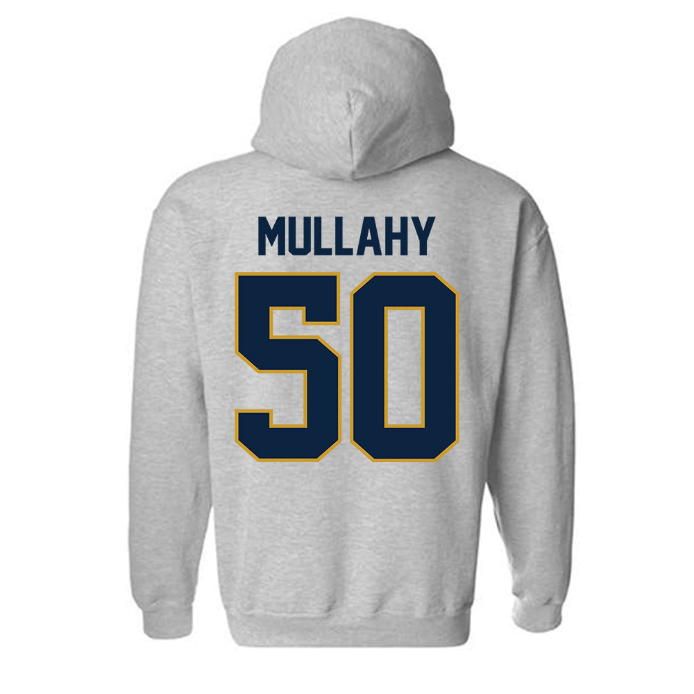 Notre Dame - NCAA Men's Lacrosse : Brendan Mullahy - Classic Shersey Hooded Sweatshirt-3