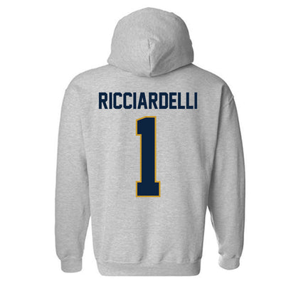 Notre Dame - NCAA Men's Lacrosse : Thomas Ricciardelli - Classic Shersey Hooded Sweatshirt-3