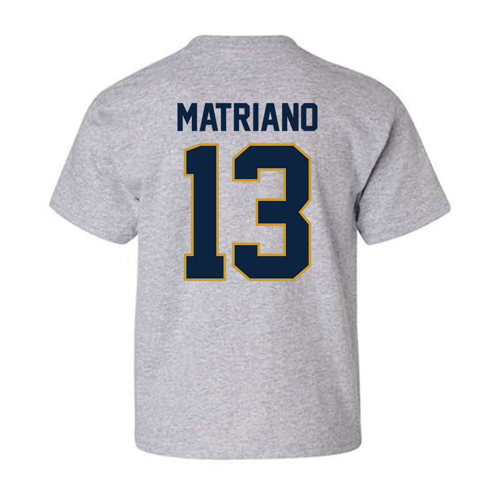 Notre Dame - NCAA Women's Soccer : Delaney Matriano - Classic Shersey Youth T-Shirt-1