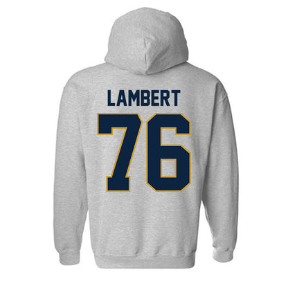 Notre Dame - NCAA Football : Guerby Lambert - Classic Shersey Hooded Sweatshirt-3