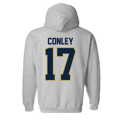 Notre Dame - NCAA Women's Lacrosse : Angie Conley - Classic Shersey Hooded Sweatshirt-2